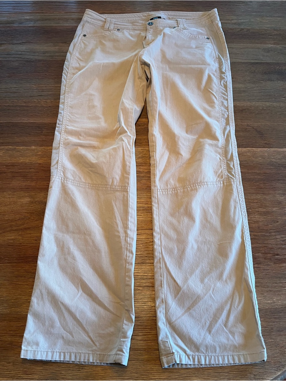 Kuhl Women’s Khaki Straight-Leg Chinos